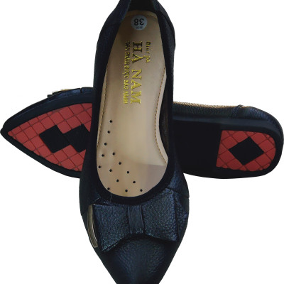 Giày Búp Bê Nữ Da Bò Thật HÀ NAM Cao Cấp GBB2023