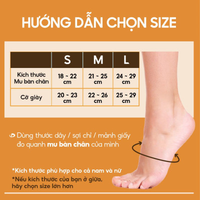 Đai cổ chân loại vừa Phiten Metax supporter ankle middle type AP239003/AP239004/AP239005