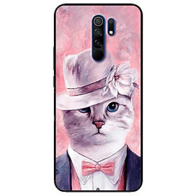 Ốp lưng dành cho Xiaomi Redmi 9 mẫu Bà Mèo
