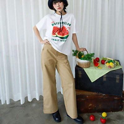 Quần dài nữ ống suông dễ phối đồ Lilla Long Pant Miều Est.2013