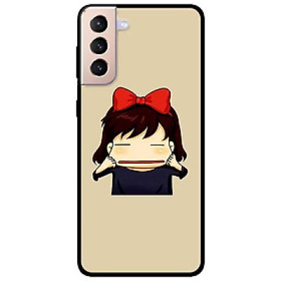 Ốp lưng dành cho Samsung S21 - S21 Plus - S21 Ultra mẫu Anime Cô Gái Véo Má
