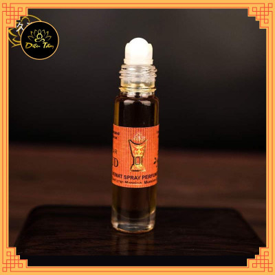 Tinh dầu gỗ đàn hương GATTA OUD Ấn Độ lọ 8ml, tinh dầu thơm phòng, tinh dầu cúng dường đồ thờ cúng Mật tông - Diệu Tâm