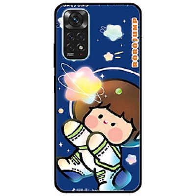 Ốp lưng dành cho Xiaomi Redmi Note 11 4G mẫu Búp Bê Xanh và Sao