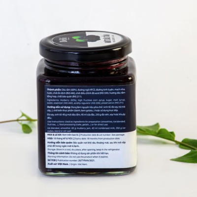 Mứt dâu tằm pha chế Déli - hủ 350ml