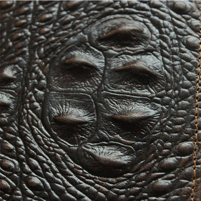 Ví đứng nam đập nổi BHL030 Da bò thật