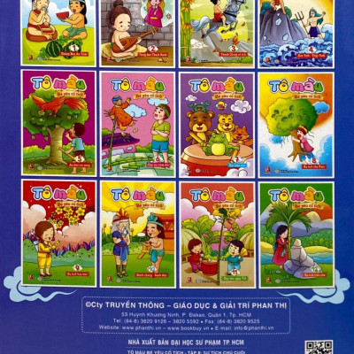 Tô Màu Bé Yêu Cổ Tích 8 - Sự Tích Chú Cuội