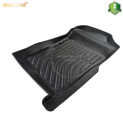 Thảm lót sàn xe ô tô Ford Raptor 2022 + Nhãn hiệu Macsim chất liệu nhựa TPE cao cấp màu đen