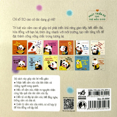 Phát Triển EQ Cho Trẻ Mẫu Giáo - Buồn Ơi Chào Tạm Biệt