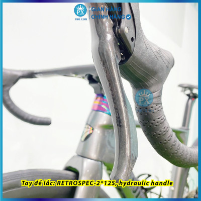 Xe đạp Twitter R10 Pro RS-24S FULL 6 món Carbon