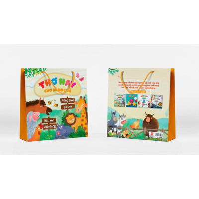 Sách - Thơ Hay Cho Bé Học Về - Combo 4 Cuốn - Đinh Tị Books