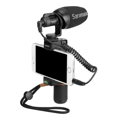 Micro Video Mini Saramonic Vmic Mini Cho Máy Ảnh DSLR Và Điện Thoại - Hàng Chính Hãng
