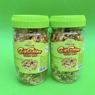 Đặc Sản Bình Thuận - Cá Cơm Tẩm Mè Đầm Sen - 100G