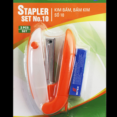 Combo bấm kim Officetex OT-CST004 (1 bấm kim, 1 hộp kim bấm)