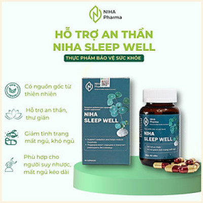 NIHA SLEEP WELL – HỖ TRỢ AN THẦN