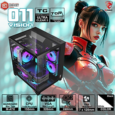 CASE MAGIC O11 VISION (M-ATX) - Hàng chính hãng