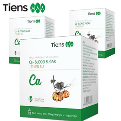 Canxi giúp điều hòa đường huyết - Thiên Sư. TPBVSK Ca - Blood Sugar - Thiên Sư. Ổn định đường huyết, phòng biến chứng tiêu đường.