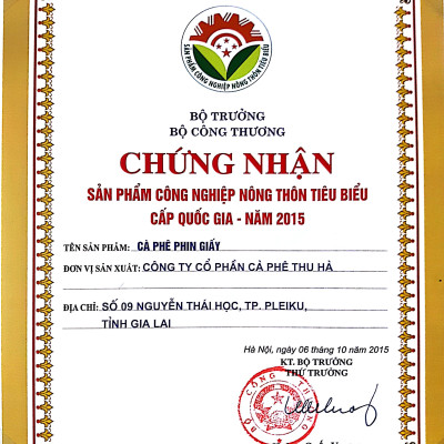 Cà Phê Phin Giấy Kèm 6 Que Đường (20g x 6 Phin)