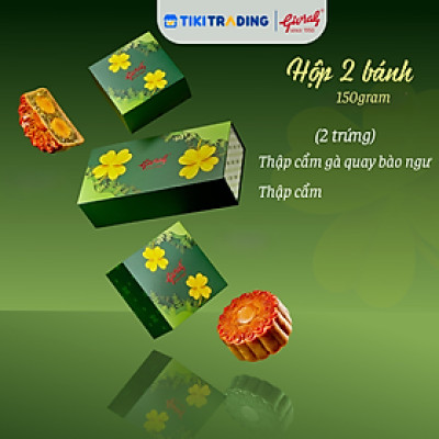 Hộp 2 Bánh Trung Thu Givral Song Lộc 7(200gr)