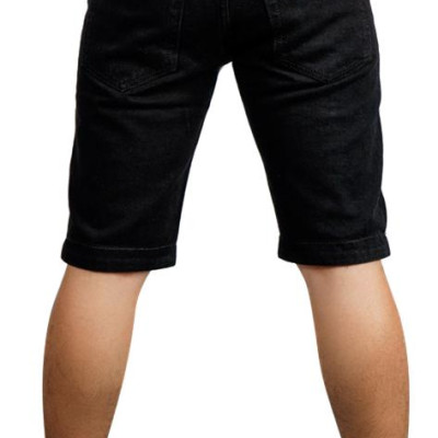 Quần Short Jean Nam Muidoi Q169 - Đen