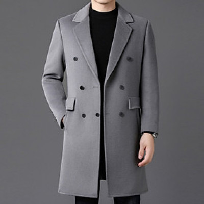 Áo măng tô dạ nam cao cấp lịch lãm hàng hiệu NAD125