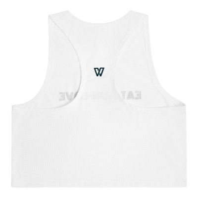 ÁO THUN BA LỖ THỜI TRANG THỂ THAO ONWAYS NỮ MỎNG NHẸ NHANH KHÔ EAT RUN LOVE CROPPED SINGLET W24176 WOMEN