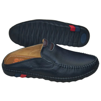 Dép Bít Mũi Nam HA NAM Da Bò Thật Cao Cấp GSB2074