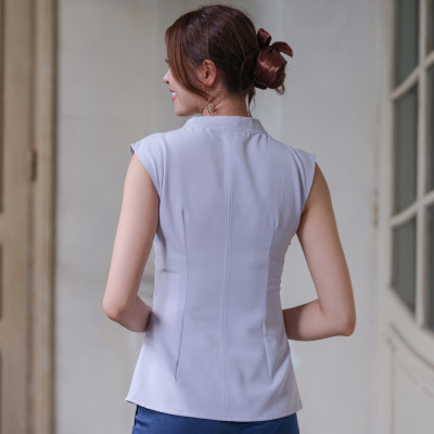Áo Kiểu Nữ Đẹp Áo Peplum Thời trang thiết kế Hity TOP126 (Tím Sương Khói)