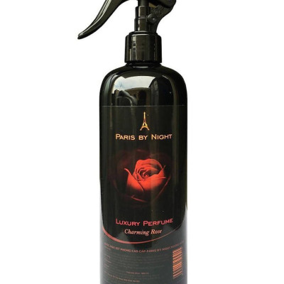 Combo 3 chai Nước hoa xịt phòng tinh dầu cao cấp Paris by Night 500ml - thơm lâu, khử mùi phòng