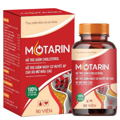 Combo 4 Tặng 2 Hộp Mỡ Máu Motarin Giúp Ổn Định Chỉ Số Mỡ Máu Hiệu Quả