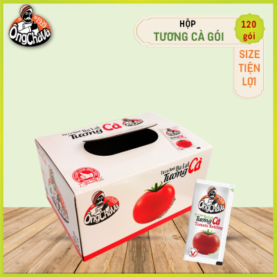 Hộp 120 Gói Tương Cà Ông Chà Và 10g (Tomato Ketchup)