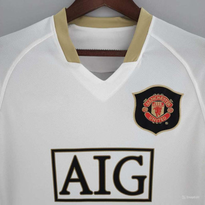 Áo Bóng Đá Retro Manchester United 2006 - Sân Khách bản cao cấp vải Cotton Polyester