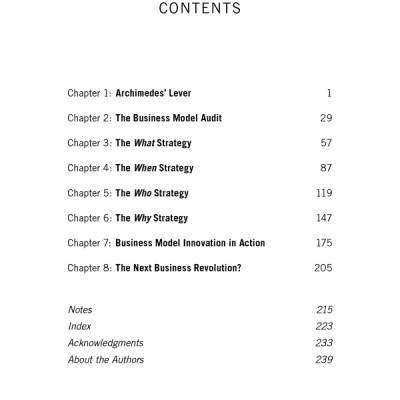 The Risk-Driven Business Model