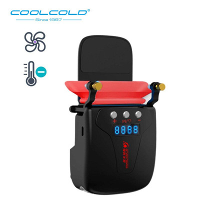 Quạt tản nhiệt COOLCOLD K36 USB làm mát máy tính xách tay hiển thị nhiệt độ tốc độ có thể điều chỉnh