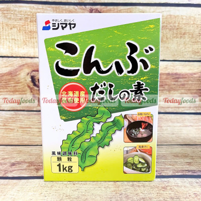 Hạt Nêm Rong Biển Kombu Dashi No Moto { Shimaya } (500G*2 gói) 1KG