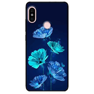 Ốp lưng in cho Xiaomi Redmi Note 6 Pro Mẫu Hoa Đêm
