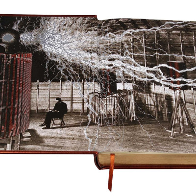 Artbook - Sách Tiếng Anh - The Autobiography of Nikola Tesla and Other Works (Leather-bound Classics)