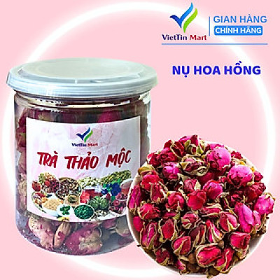 Nụ Hoa Hồng Đà Lạt (Nguyên Nụ, Khô, Thơm, Đẹp) Viettin Mart 100G