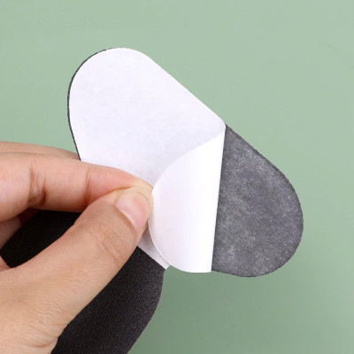 Cặp lót giày cao gót mũi nhọn giảm size cho giày bị rộng, thoáng khí và êm chân MÀU ĐEN