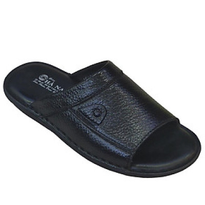 Dép Nam Quai Ngang TiTi ĐÔ Da Bò Thật Cao Cấp DNA2124