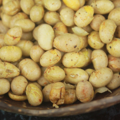 Combo 3 Hũ Đậu Nành Sấy Cỏ Ngọt Vị Cay Hải Long (230g / Hũ)