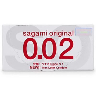 Bao Cao Su Sagami Original 0.02 - Hộp/2 chiếc